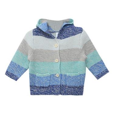Imagem de Casaco Bebê GAP Multicolor Capuz Masculino-Masculino