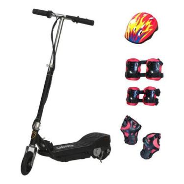 Imagem de Patinete Elétrico Potência 120w Com Kit Proteção Completo Importway