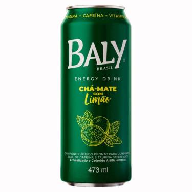 Imagem de Energético Baly Energy Drink Chá-Mate com Limão 473ml