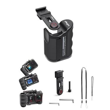 Imagem de CHADWICK Alça de fotografia de rua para Insta360 Ace Pro 2, câmeras de ação DJI e série GoPro Hero – Inclui obturador ajustável, liberação rápida, compatibilidade com sapata fria (gaiola e suporte