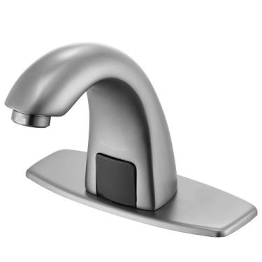 Imagem de Torneira de pia de banheiro Charmingwater Touchless Sensor Cinza