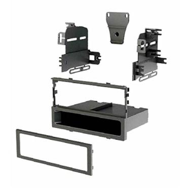 Imagem de ASC Audio Kit de painel estéreo automotivo para rádio Din único - preto, 1 unidade, controles físicos, carro de passageiro - Honda: 1990-2002 Accord, 1999-2000 Civic, 1997-2006 CR-V, 1995-2004 Odyssey
