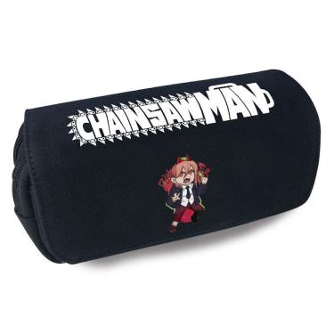 Imagem de Estojo para lápis Cartoon Anime Chainsaws Mans Canvas 20x10x7,5cm