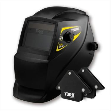 Imagem de Máscara Solda Automática Auto Escurecimento 4K Mak Solar + 2 Esquadros