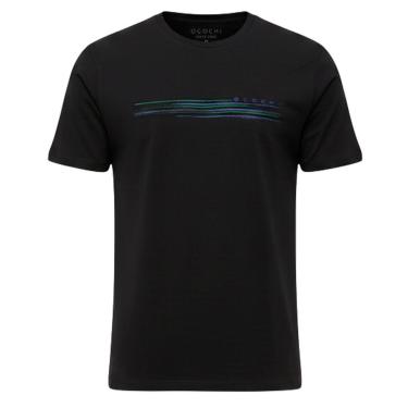 Imagem de Camiseta OgochI Masculina Preto Concept Detail Green/Purple-Masculino