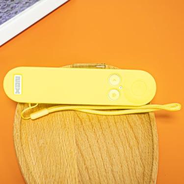 Imagem de Capa de silicone para controle remoto Nex Playground, capa protetora antiderrapante à prova de choque com cordão (amarelo)