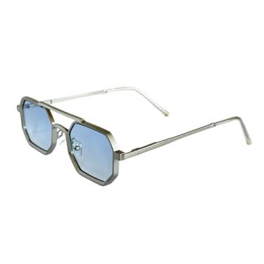 Imagem de VFDHN Óculos de Sol Steampunk Masculinos Femininos Moda Vintage Punk (3)