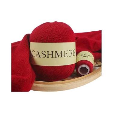 Imagem de Conjunto De 3 Peças De Fio De Tricô E Crochê De Lã De Cashmere Para Be