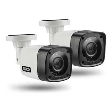 Imagem de kit 2 Câmera Bullet 4x1 Hd 720p Lente 2,8mm Infra 20 Metros Citrox