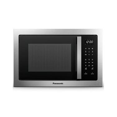 Imagem de Micro-ondas de Embutir Panasonic com 30 Litros de Capacidade e Grill Inox - NN-GB68QSRUK
