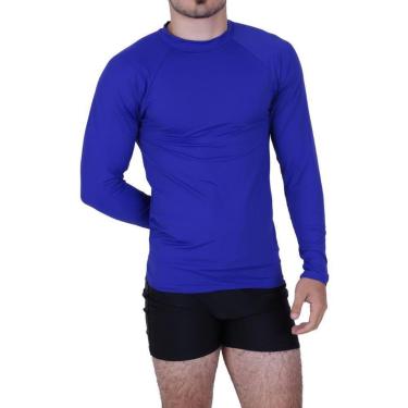 Imagem de Camisa Proteção Solar UV 50+ Blusa Térmica Adulto Masculino Terra e Mar-Masculino