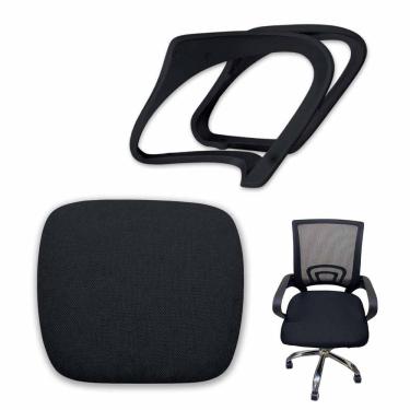 Imagem de Assento e Braços Conjunto Cadeira Escritorio Reposiçao Home Office Trabalho Casa Leitura Estudo