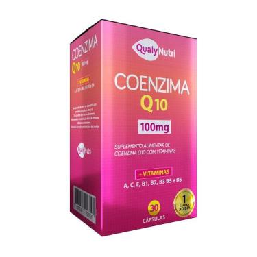 Imagem de Coenzima Q10 com Vitaminas 100mg com 30 cápsulas Qualynutri