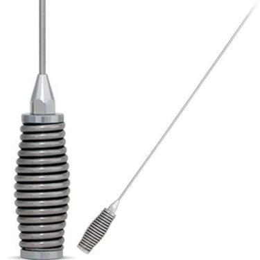 Imagem de Antena Móvel Px 25-54mhz 500w 2,70 Metros Aço Inox Radio Amador Marino