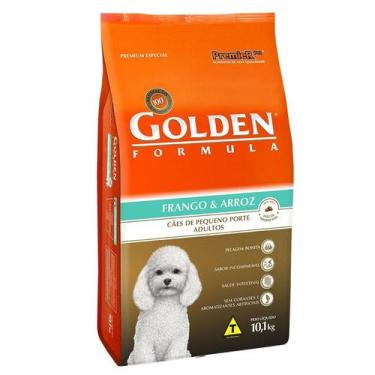 Imagem de Ração Golden Fórmula Mini Bits para Cães Adultos Frango e Arroz 10,1kg