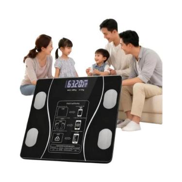 Imagem de Balança Digital Inteligente USB Para Adultos, Balança De Gordura Corpo