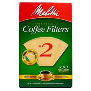 Imagem de Melitta #622752 Filtro BRN 100CT #2, pacote com 2