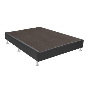 Imagem de Base Sommier Corino Casal 138x188x30cm Ortobom Cinza
