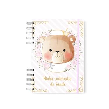 Imagem de Caderneta De Vacinação Nova Versão Atualizada Ursinha princesa menina