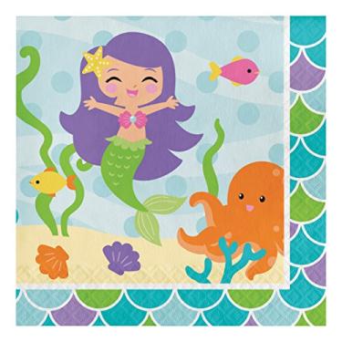 Imagem de Creative Converting Guardanapos, 16,5 cm x 16,5 cm, multicolorido