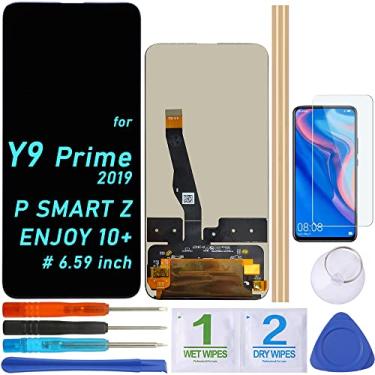 Imagem de Substituição de tela LCD digitalizador sensível ao toque para Huawei Y9 Prime 2019 | Aproveite 10 Plus | P Smart Z STK-L21 STK-L22 STK-LX3 STK-LX1 6,6 polegadas (não para Huawei Y9 2019)