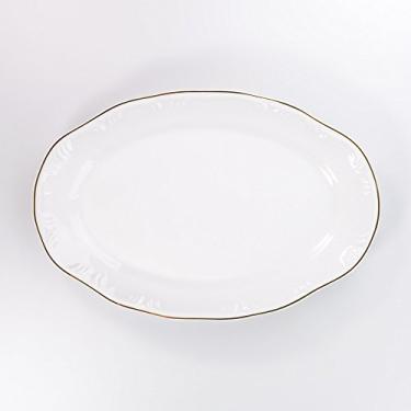 Imagem de Travessa 36 cm Schmidt - Dec. Filetado Ouro Pomerode