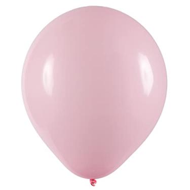 Imagem de Balão de Látex Rosa Claro - 12 Polegadas - 24 Unidades