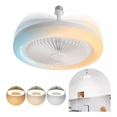 Imagem de Brilho Compacto: Lâmpada De Ventilador De Teto Led Ajustável Pequena E