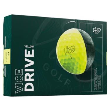 Imagem de Bolas de golfe Vice Drive (modelo 2025) (amarelo)