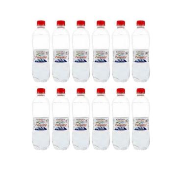 Imagem de Água mineral C/gás Puríssima 510ml fardo com 12 unid - SERRA NEGRA PUR