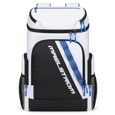 Imagem de Maelstrom Mochila térmica para 36 latas, bolsa térmica macia à prova de vazamento, mochila leve para peito de gelo, mochila térmica de viagem para acampamento, caminhada, praia, branca