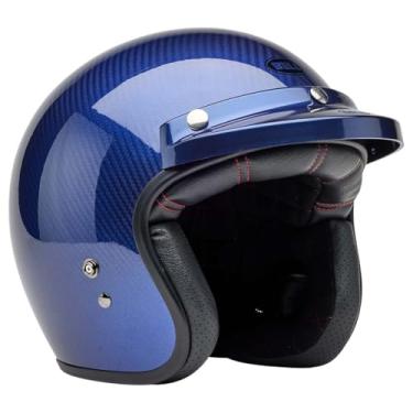 Imagem de Bell Carbono 500 personalizado (Steve Mcqueen Le Mans azul metálico) (médio) 7164359