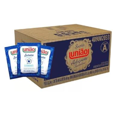 Imagem de Adoçante União Sucralose Sache Caixa 400 Saches De 600mg