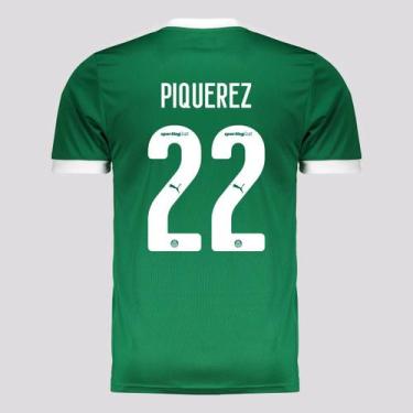 Imagem de Camisa Puma Palmeiras I 2025 22 Piquerez, P
