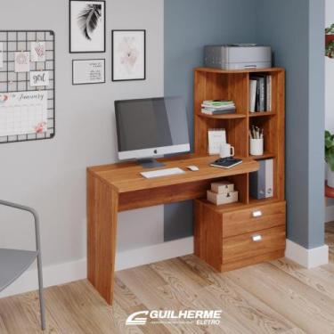 Imagem de Escrivaninha com Estante Elisa - Permobili, Cinamomo