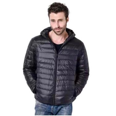 Imagem de Jaqueta nylon impermeável capuz removível - Vmong, G