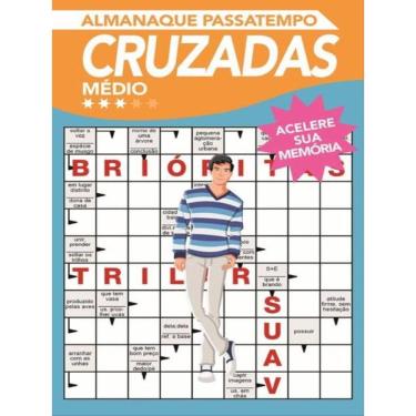 Imagem de Almanaque Passatempo - Cruzadas - Nível Médio