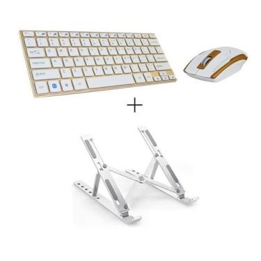 Imagem de Teclado E Mouse S Fio + Suporte P/ Notebook Ultra Ub520 I5 - BDNET