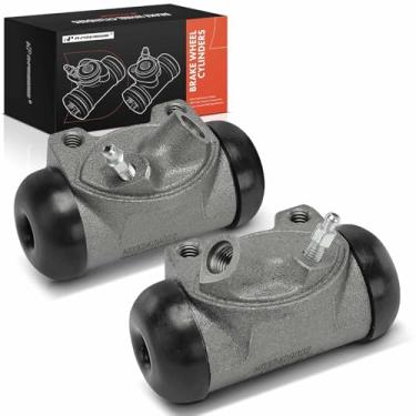 Imagem de A-Premium Cilindro de roda de freio a tambor dianteiro compatível com modelos selecionados Dodge, Chrysler e Plymouth - Carregador, Town & Country, 300, Dart, 880, A100, B300 Van, Coronet, Barracuda