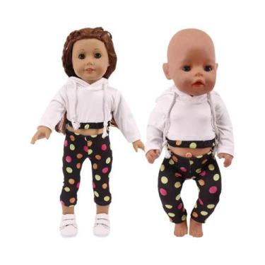 Imagem de Roupas De Boneca Fofa Vestido Uniforme Para Boneca De 43cm 18 Polegada