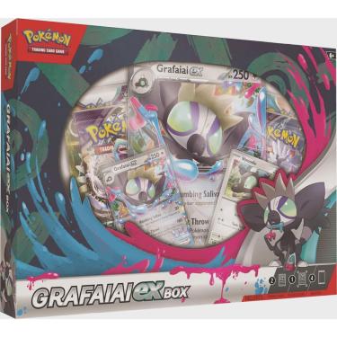 Imagem de Jogo de Cartas - Pokemon Box Grafaiai ex copag da amazonia