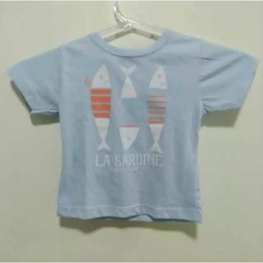 Imagem de Blusa Infantil Milon Azul Claro La Sardine 132151-6799-Unissex
