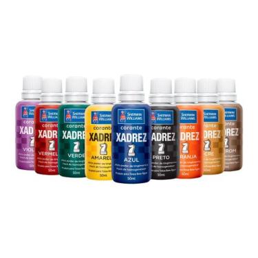 Imagem de Xadrez Corante Liquido Para Tintas Sherwin Williams - Lanxess,  Marrom