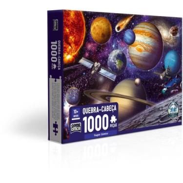 Imagem de QUEBRA-CABECA Cartonado Viagem Cosmica 1000PCS - Toyster