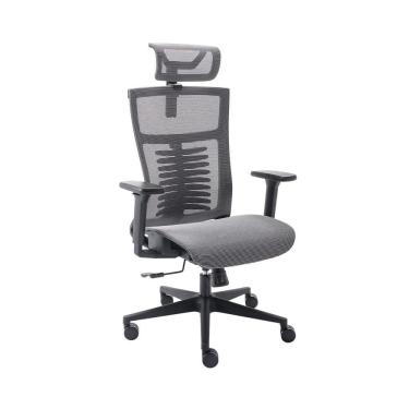 Imagem de Cadeira Ergonômica Elements Vertta Pro Preto e Cinza