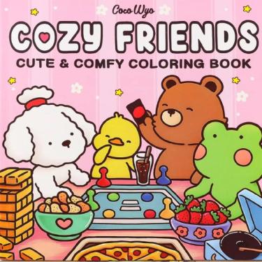 Imagem de Livro Colorir Cozy Friends Coco Wyo 48 Paginas Brochura