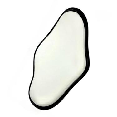 Imagem de Bandeja Decorativa Espelhada e Orgânica Para Organização de Casa Centro de Mesa Banheiro e Festas(N2 PRETO)