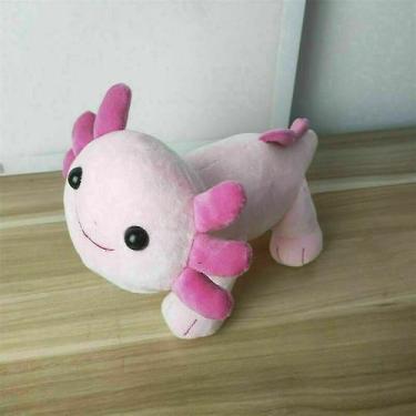 Imagem de Construir um urso Axolotl 10 "Plush Doll Game Soft Stuffed Toy Ki - Mu