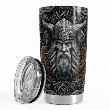 Imagem de Vaso para Beber SANDJEST Vikingo Taza Térmica de Acero Inoxidable 20oz