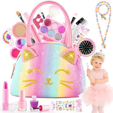 Imagem de Kit de maquiagem para crianças Smallzi Conjunto de presente lavável 22